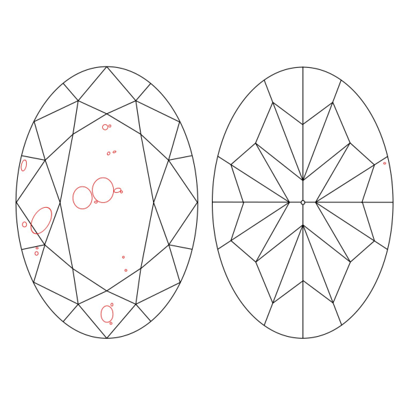 Inkluzie a cistota v prirodnom farebnom diamante oval fancy žltý 1.36 ct I1 6826850286_Y5