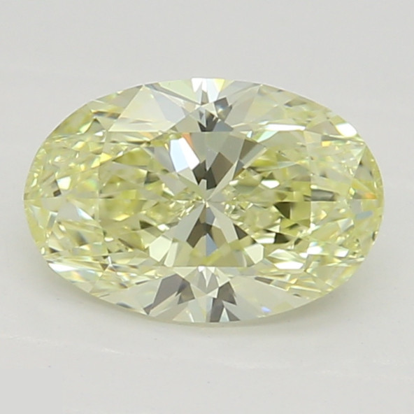 Prírodný farebný diamant s GIA certifikatom oval fancy light žltý 0.60 ct VVS2 8829600058_Y4