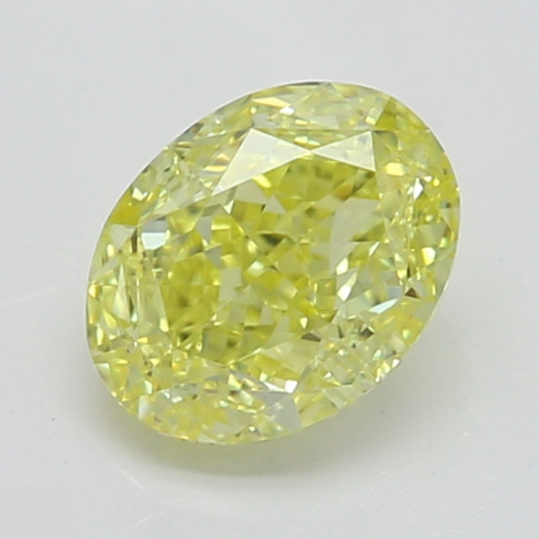 Prírodný farebný diamant s GIA certifikatom oval fancy intense žltý 0.51 ct VS1 1829600470_Y6