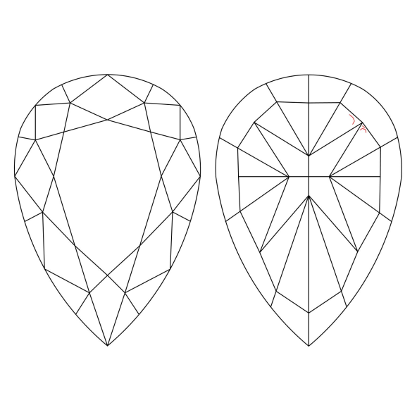 Inkluzie a cistota v prirodnom farebnom diamante slza fancy hnedožltý 1.51 ct VVS1 6831090196_Y5