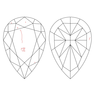 Prírodný farebný diamant s GIA certifikatom slza fancy light žltý 1.01 ct I1 5827490665_Y4 2