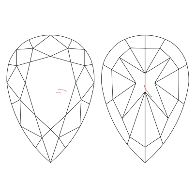 Prírodný farebný diamant s GIA certifikatom slza very light veľmi svetloružový 1.02 ct I1 3828200113_R2 2