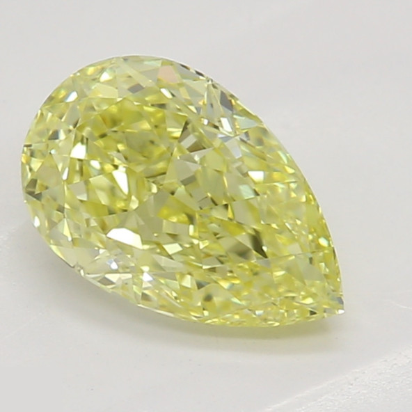 Prírodný farebný diamant s GIA certifikatom slza fancy intense žltý 0.73 ct IF 2842640212_Y6