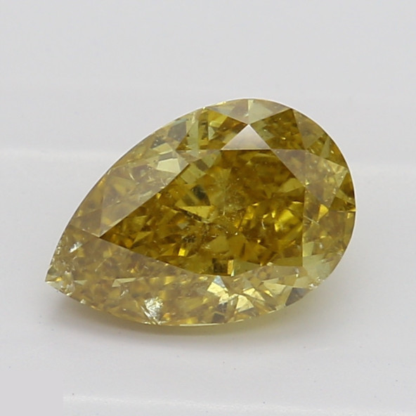 Prírodný farebný diamant s GIA certifikatom slza fancy deep hlboko nahnedlo žltý 0.72 ct I1 2851430022_Y8