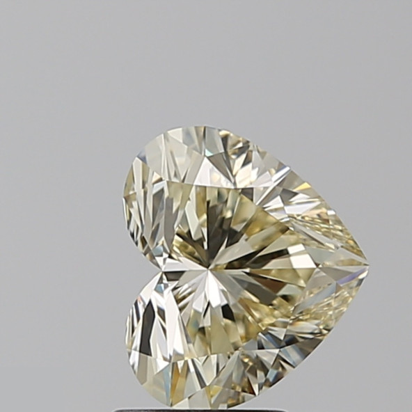 Prírodný farebný diamant s GIA certifikatom srdce fancy light hnedo žltý 2.04 ct VVS1 4830980464_Y4