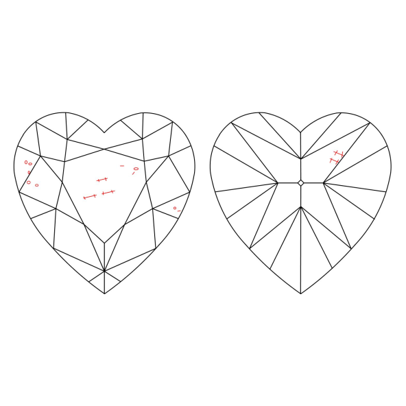 Inkluzie a cistota v prirodnom farebnom diamante srdce fancy light žltý 2.12 ct VS1 3831040333_Y4