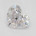 Farebný diamant srdce, faint ružový, 0,53ct, GIA