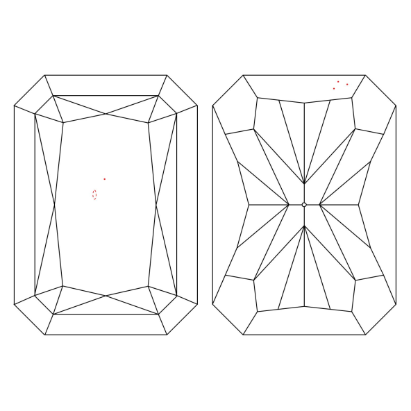 Inkluzie a cistota v prirodnom farebnom diamante radiant fancy s nahnedlo žltou farbou 1.03 ct VVS2 2842570382_Y5
