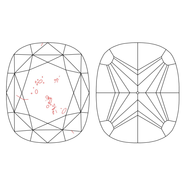 Inkluzie a cistota v prirodnom farebnom diamante cushion fancy light žltý 5.57 ct I1 4828280174_Y4