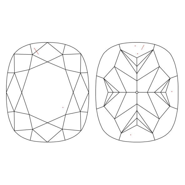 Inkluzie a cistota v prirodnom farebnom diamante cushion fancy s nahnedlo žltou farbou 4.07 ct VS1 2829090392_Y5
