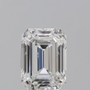 Prírodný diamant emerald, I1, F, 0,9ct, GIA