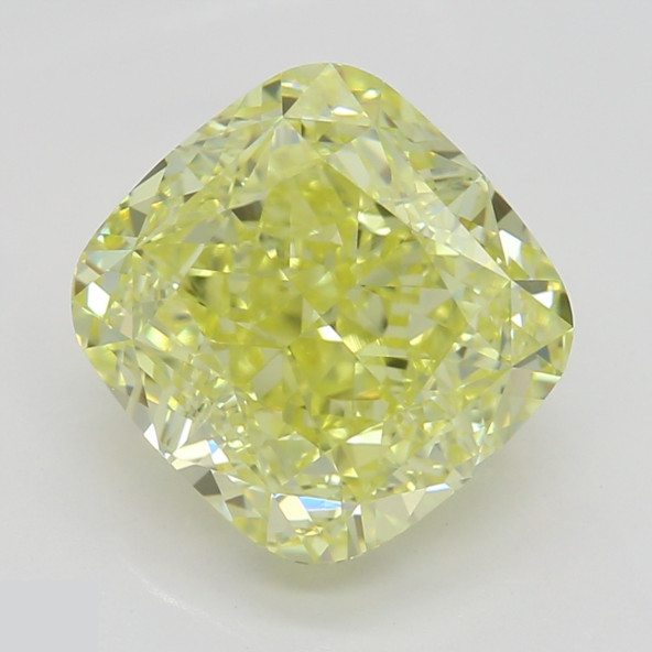 Prírodný farebný diamant s GIA certifikatom cushion fancy žltý 2.50 ct VS1 4829820064_Y5