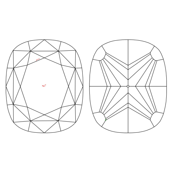 Inkluzie a cistota v prirodnom farebnom diamante cushion fancy žltohnedý 2.04 ct VS1 5829000035_T5