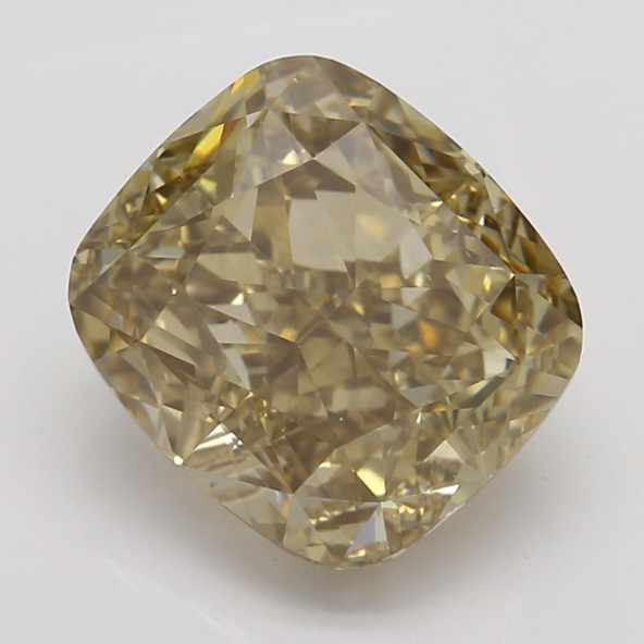 Prírodný farebný diamant s GIA certifikatom cushion fancy dark tmavo hnedo-žltý 2.16 ct VS1 4828800274_Y9