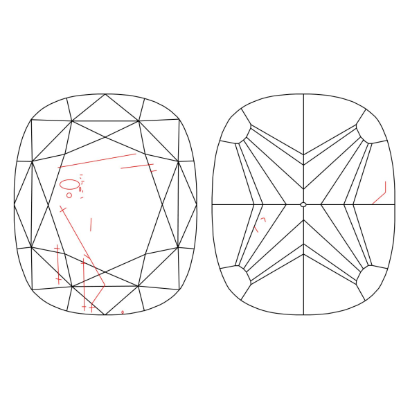 Inkluzie a cistota v prirodnom farebnom diamante cushion fancy intense žltý 2.03 ct I1 8841940078_Y6