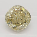 Farebný diamant cushion, fancy s nahnedlo žltou farbou, 1,64ct, GIA