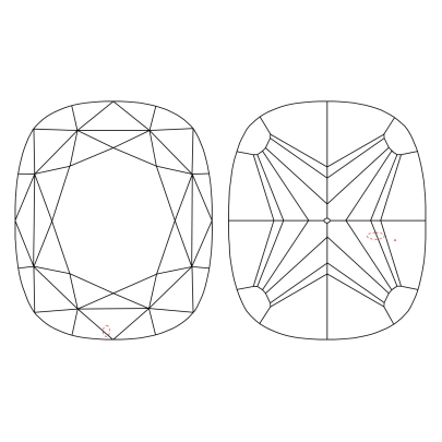 Prírodný farebný diamant s GIA certifikatom cushion fancy intense žltý 1.31 ct VVS2 7825790127_Y6 2