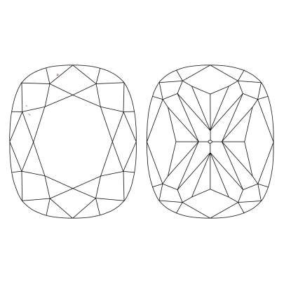 Prírodný farebný diamant s GIA certifikatom cushion fancy dark tmavo hnedo-žltý 1.24 ct VS1 3825220253_Y9 2