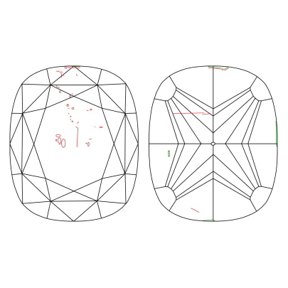 Prírodný farebný diamant s GIA certifikatom cushion fancy ružový 1.03 ct I1 5828890005_R5 2