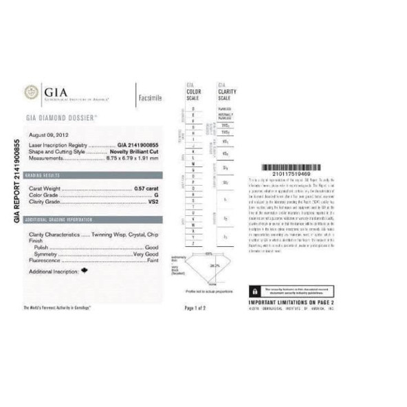 Prírodný diamant penis 0,57 ct FSD0077(3)