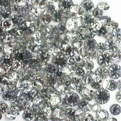 Fancy color diamant okrúhly briliant, fancy light Sky blue 1,9 mm 0,03ct  BIRDB4SP-1,9 2