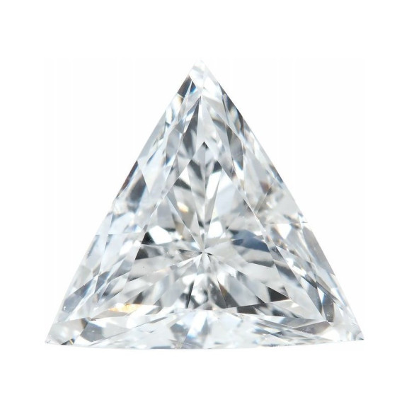 Briliant biely triangel 8,5 mm 2ct Fazetovaný BINFSI2G-8,5