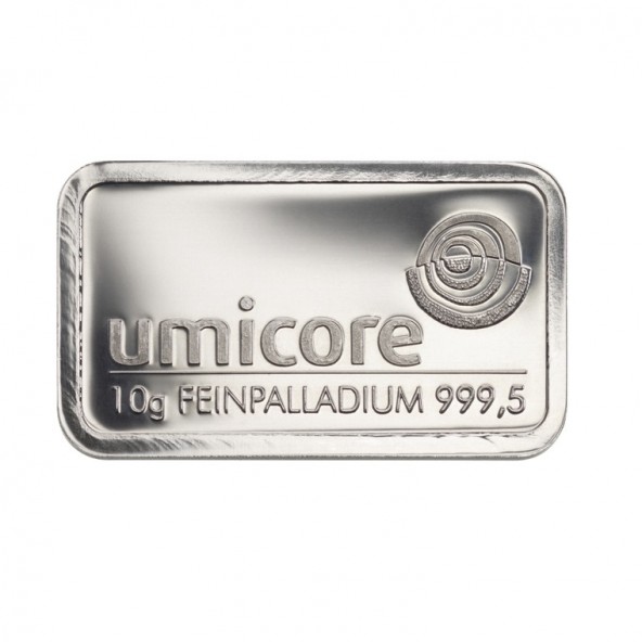 Investičná tehla palladium 10 g  Umicore 60301