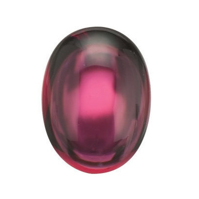 Granát rhodolit ovál 7 x 5 mm 1,32ct Kabošon GROKAARP-7
