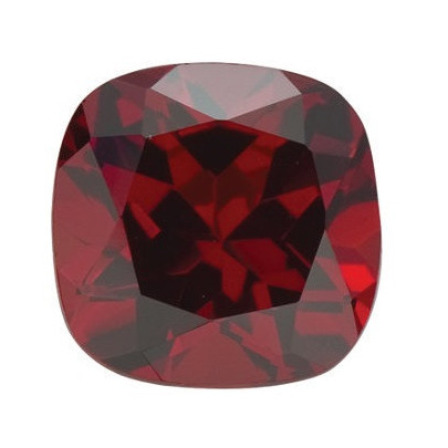 Granát mozambik antický štvorec 12 x 12 mm 10,73ct Fazetovaný GRVFAAS-12