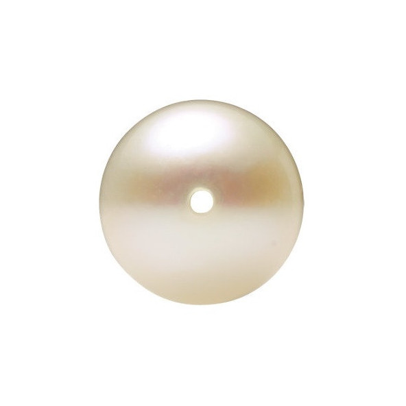 Morská perla biela okrúhla 4 mm Fully-drilled  (1) MPR3AAW-4