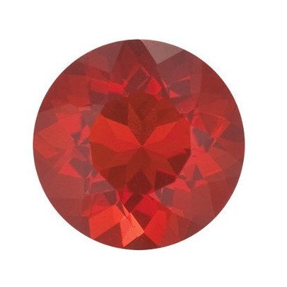 Opál Mexický ohnivý okrúhly 5 mm 0,34ct Fazetovaný OPRFAAAFO-5