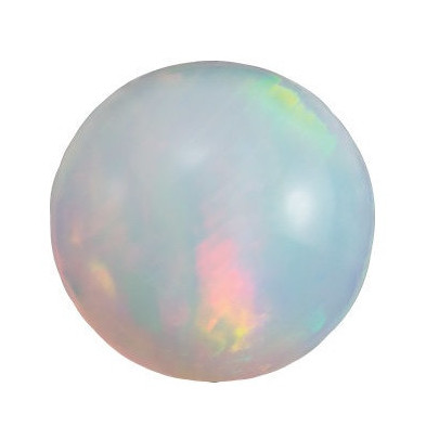 Opál etiópsky okrúhly 5 mm 0,43ct Kabošon OPRKSW-5