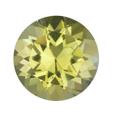 Quartz lemon okrúhly 10 mm 3,19ct Fazetovaný KRRFAAYL-10