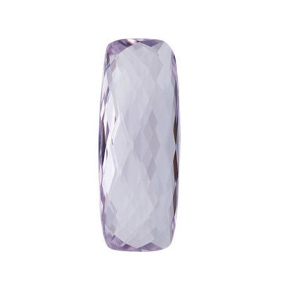 Quartz Rose de France antický cushion 25 x 10 mm 12,9ct Double-sided Checkerboard cut KRUOAAPU-25