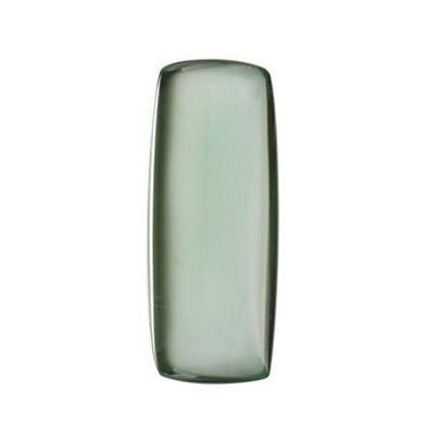 Quartz zelený antický cushion 25 x 10 mm 12,9ct Kabošon KRUKAAGR-25