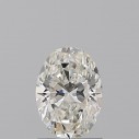 Prírodný diamant oval, SI1, H, 0,9ct, GIA