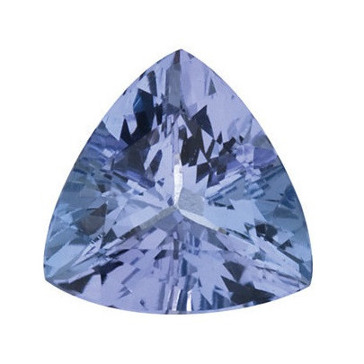 Tanzanit trillion 6,5 x 6,5 mm 0,88ct Fazetovaný TNTFAPU-6,5