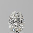 Prírodný diamant oval, SI2, G, 0,9ct, GIA