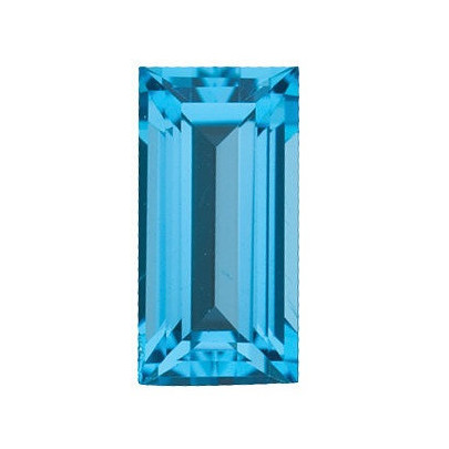 Topás Swiss Blue rovná bageta 5 x 2,5 mm 0,3ct Fazetovaný TPBFAASB-5-2
