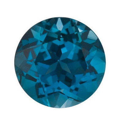 Topás London Blue okrúhly 4 mm 0,27ct Fazetovaný TPRFAALO-4