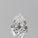 Prírodný diamant hruška, SI1, G, 0,9ct, GIA