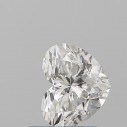 Prírodný diamant srdce, VS1, G, 0,9ct, GIA