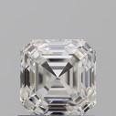 Prírodný diamant štvorcový emerald, VS2, G, 0,9ct, GIA
