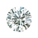 LAB diamant biely okrúhly briliant 5 mm 0,5ct, VS