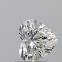 Prírodný diamant srdce, SI2, H, 0,91ct, GIA