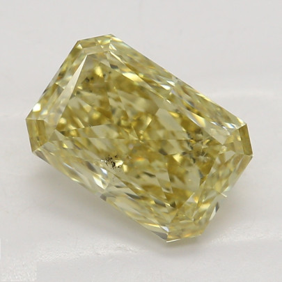 Farebný diamant radiant, fancy hnedasto-žltý, GIA 6872010496 Y5