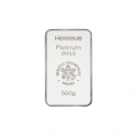 Investičná platinová tehla 500 g razená Heraeus