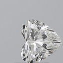 Prírodný diamant srdce, SI2, H, 0,94ct, GIA