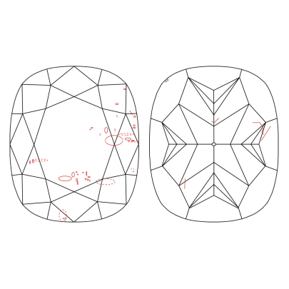 Prírodný farebný diamant s GIA certifikatom cushion fancy vivid oranžovo žltý 2.52 ct SI2 9101720069_Y7 2