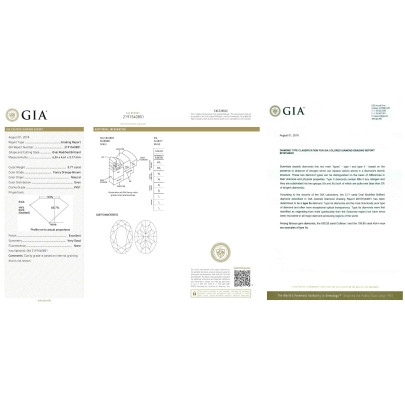 Prírodný farebný diamant s GIA certifikatom oval fancy oranžovo-hnedý 0.71 ct VVS1 4827550234_T5 2
